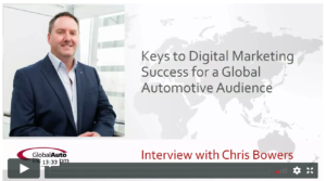 Digital marketing for a global automotive audience