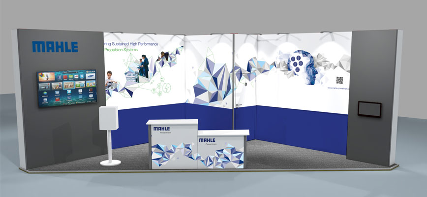 Trade show and exhibition marketing for Mahle