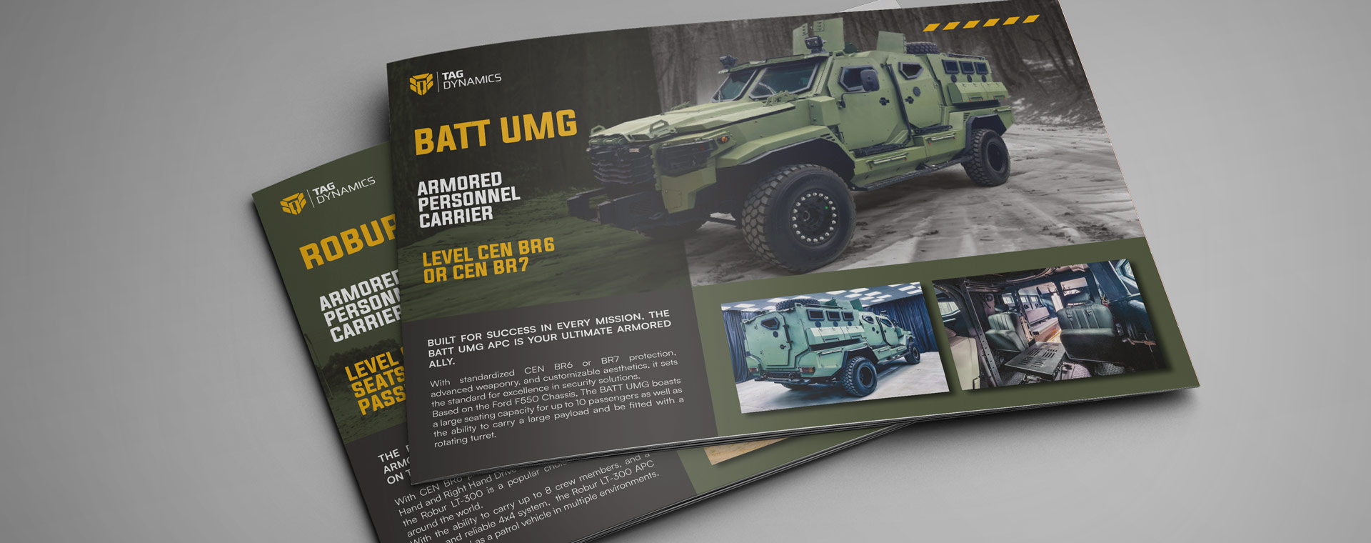 Branding for military vehicles